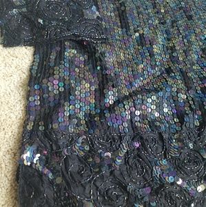 🔥3 for $16 Sale 🔥Vintage Glitter Sequin Top